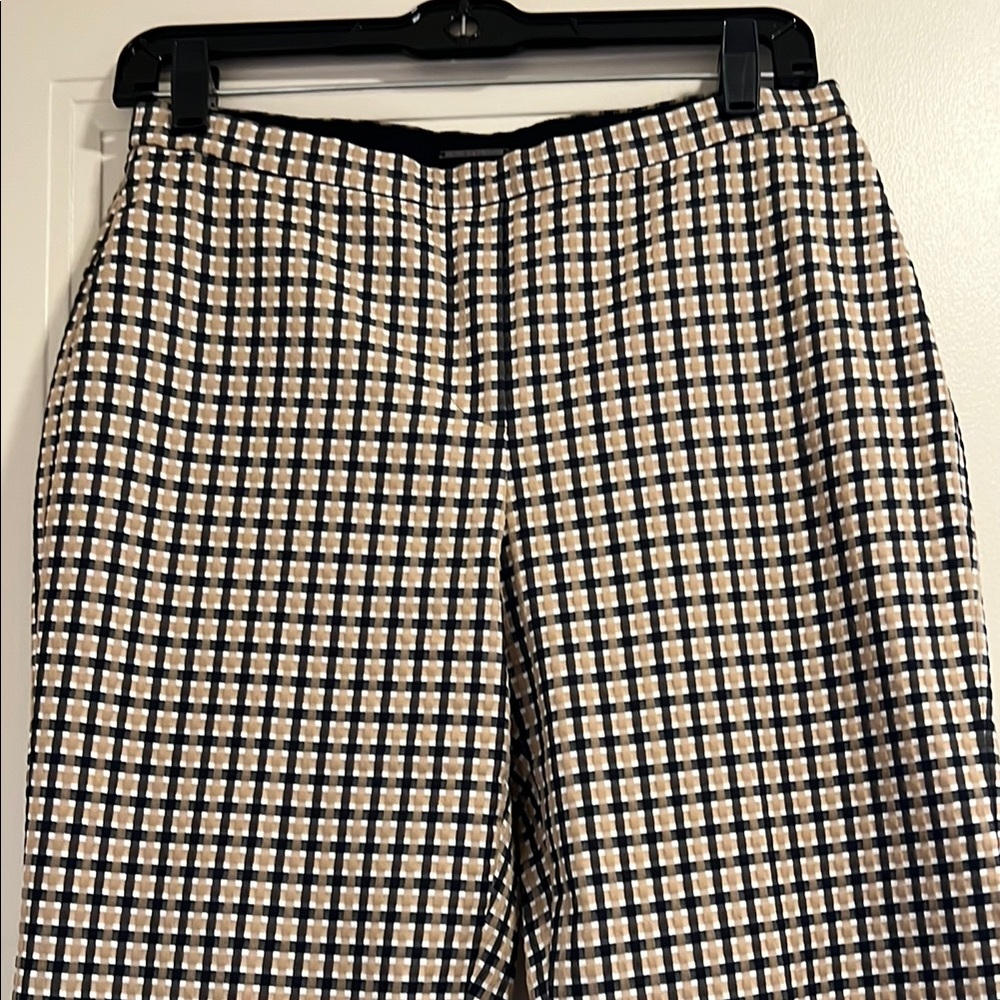 Chic Checkered Pants by Elie Tahari